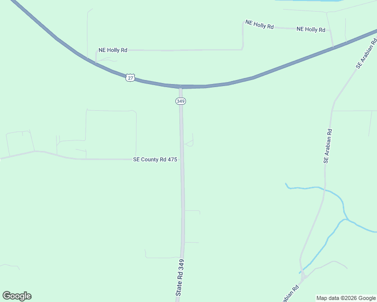 map of restaurants, bars, coffee shops, grocery stores, and more near 371 State Road 349 in Branford