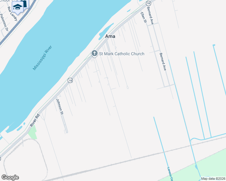 map of restaurants, bars, coffee shops, grocery stores, and more near 298 Vidal Street in Ama