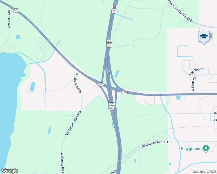 map of restaurants, bars, coffee shops, grocery stores, and more near 2012 West Madison Street in Starke