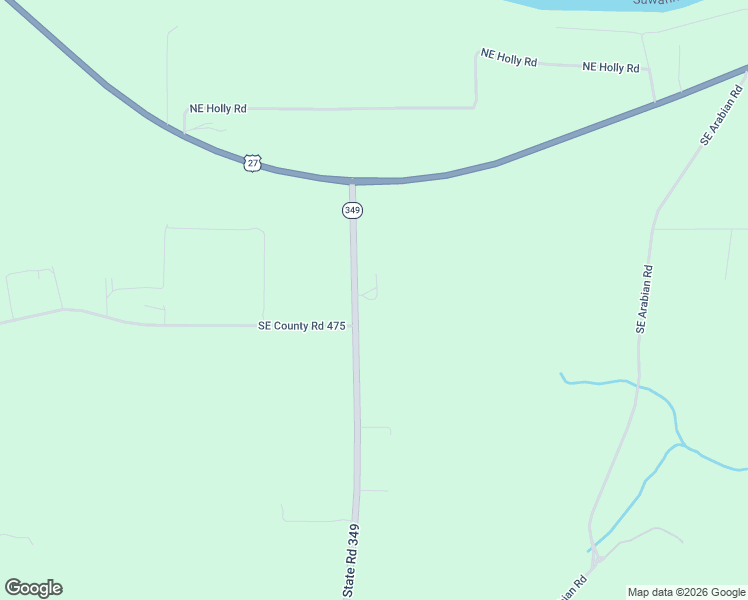 map of restaurants, bars, coffee shops, grocery stores, and more near 371 State Road 349 in Branford