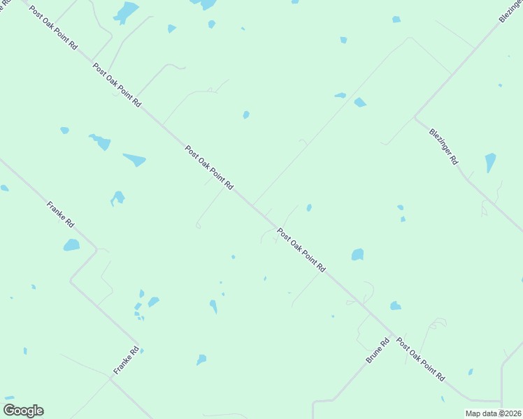 map of restaurants, bars, coffee shops, grocery stores, and more near 3420 Post Oak Point Road in New Ulm