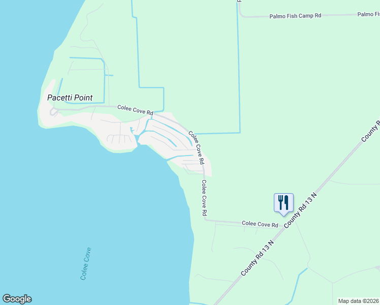 map of restaurants, bars, coffee shops, grocery stores, and more near 7815 Rusty Anchor Road in St. Augustine