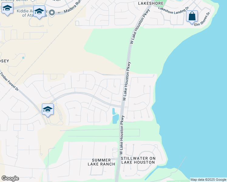 map of restaurants, bars, coffee shops, grocery stores, and more near 13011 Hanover Breeze Lane in Houston