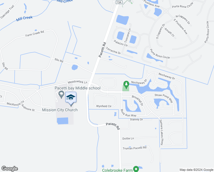 map of restaurants, bars, coffee shops, grocery stores, and more near 451 Bostwick Circle in St. Augustine