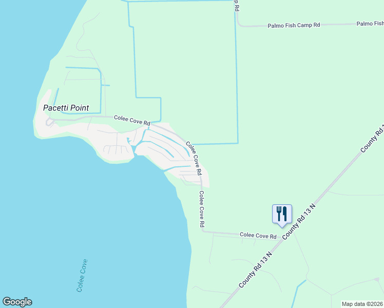 map of restaurants, bars, coffee shops, grocery stores, and more near 7815 Rusty Anchor Road in St. Augustine