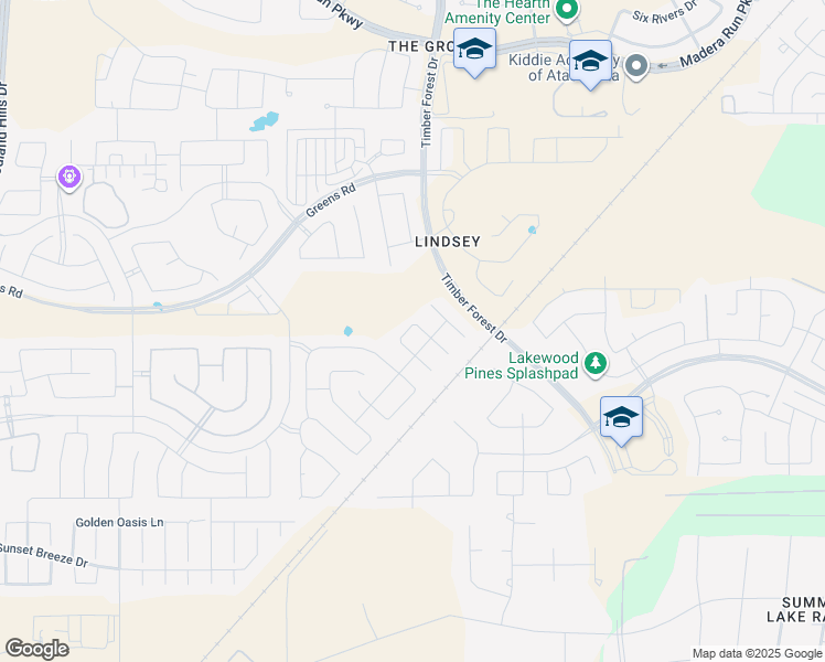 map of restaurants, bars, coffee shops, grocery stores, and more near 12810 Silverbank Run Drive in Humble