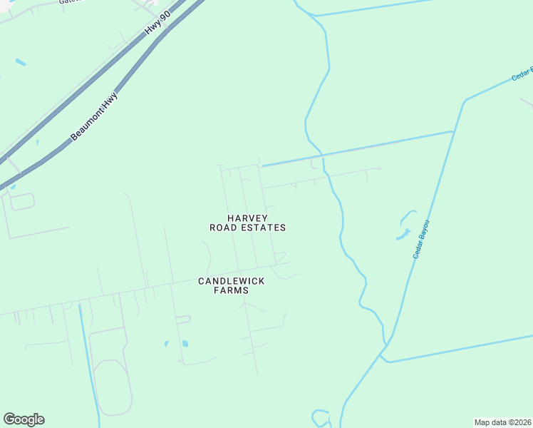 map of restaurants, bars, coffee shops, grocery stores, and more near 17906 La Due Lane in Crosby