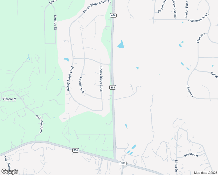 map of restaurants, bars, coffee shops, grocery stores, and more near 1231 Rocky Ridge Loop in Canyon Lake