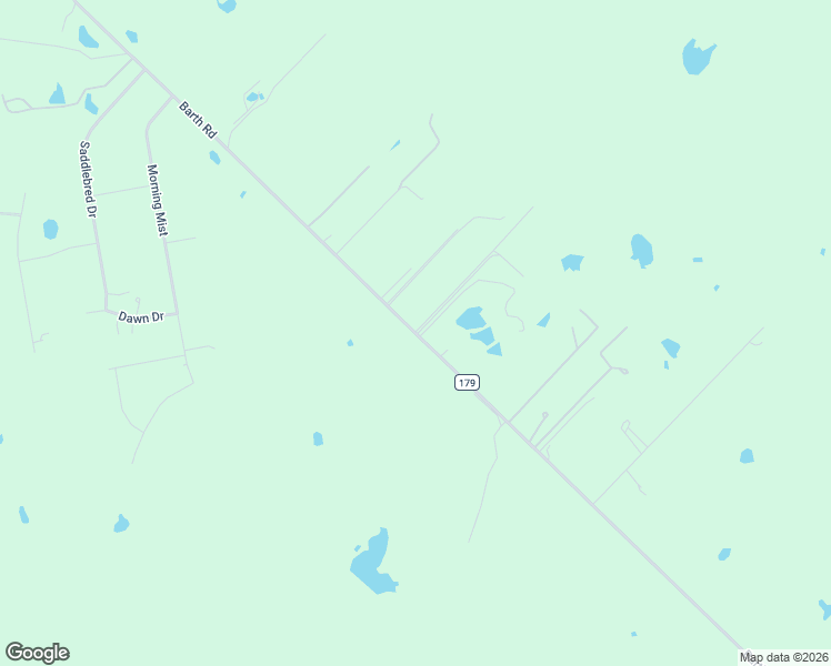 map of restaurants, bars, coffee shops, grocery stores, and more near Barth Road in Lockhart