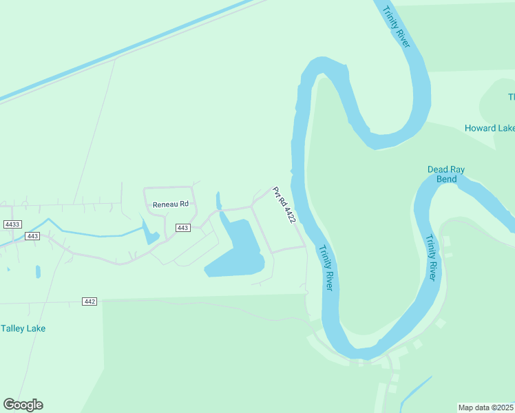 map of restaurants, bars, coffee shops, grocery stores, and more near 1683 County Road 443 in Dayton