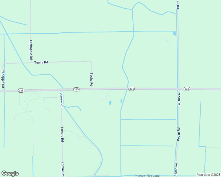 map of restaurants, bars, coffee shops, grocery stores, and more near Louisiana 335 in Kaplan