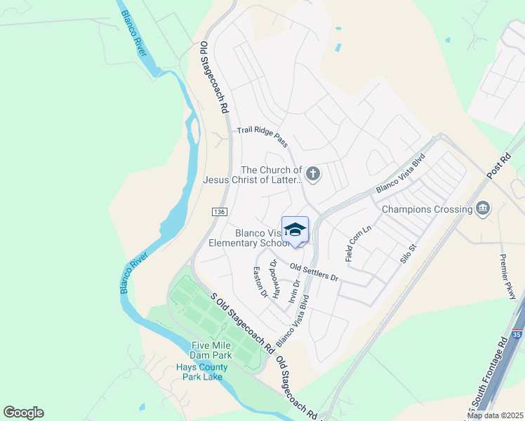 map of restaurants, bars, coffee shops, grocery stores, and more near 2838 Jacob Lane in San Marcos