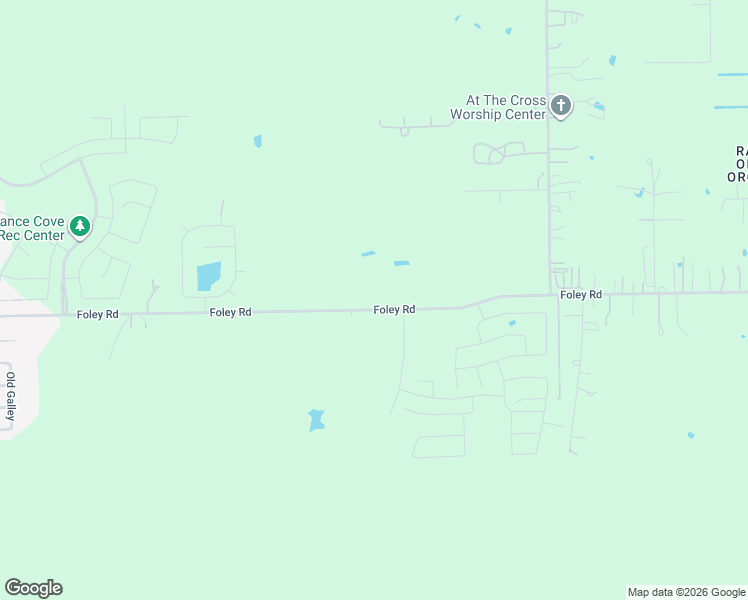 map of restaurants, bars, coffee shops, grocery stores, and more near 1856 Foley Road in Crosby