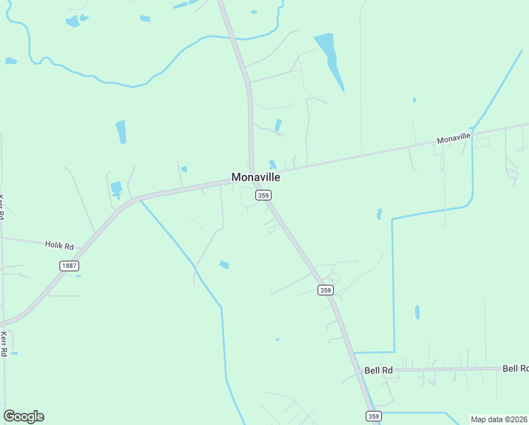 map of restaurants, bars, coffee shops, grocery stores, and more near 12989 Farm to Market 359 in Hempstead