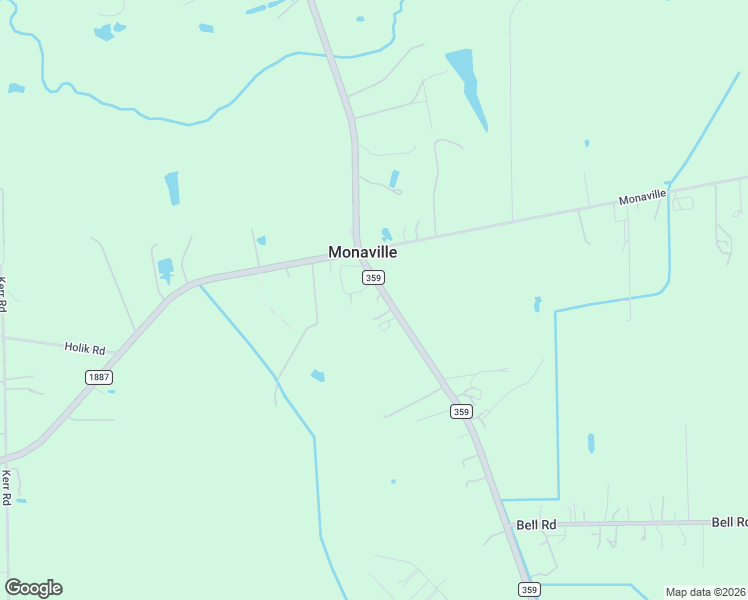map of restaurants, bars, coffee shops, grocery stores, and more near 12989 Farm to Market 359 in Hempstead
