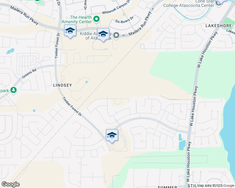map of restaurants, bars, coffee shops, grocery stores, and more near Unnamed Road in Houston