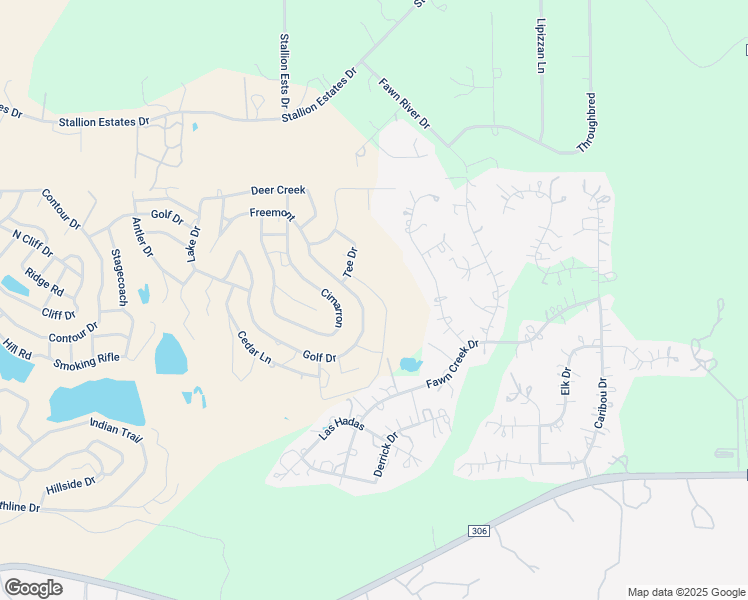 map of restaurants, bars, coffee shops, grocery stores, and more near 2670 Golf Drive in Spring Branch