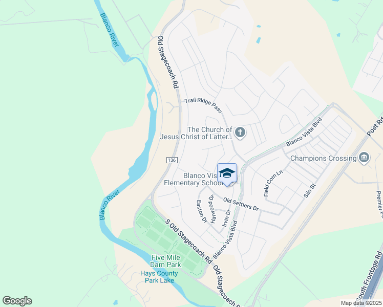 map of restaurants, bars, coffee shops, grocery stores, and more near 2838 Jacob Lane in San Marcos