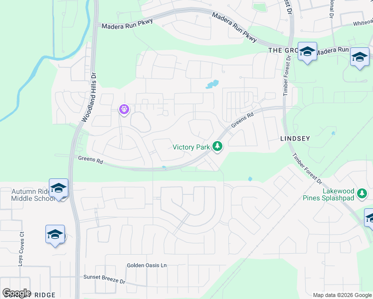 map of restaurants, bars, coffee shops, grocery stores, and more near 15730 Cairnwell Bend Drive in Humble
