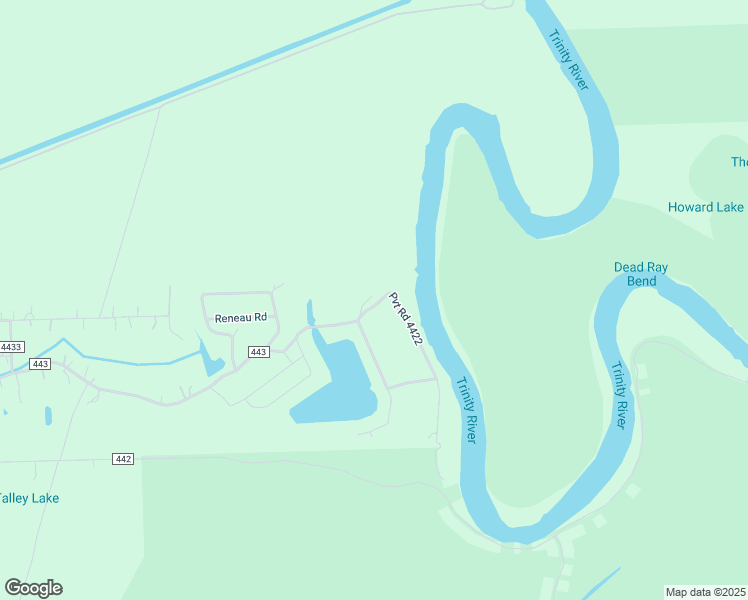 map of restaurants, bars, coffee shops, grocery stores, and more near 1683 County Road 443 in Dayton