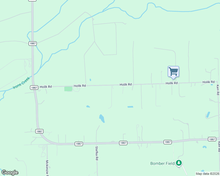 map of restaurants, bars, coffee shops, grocery stores, and more near 40803 Holik Road in Hempstead