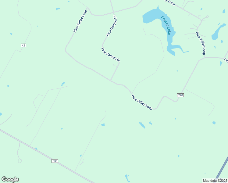 map of restaurants, bars, coffee shops, grocery stores, and more near 427 County Road 270 in Smithville