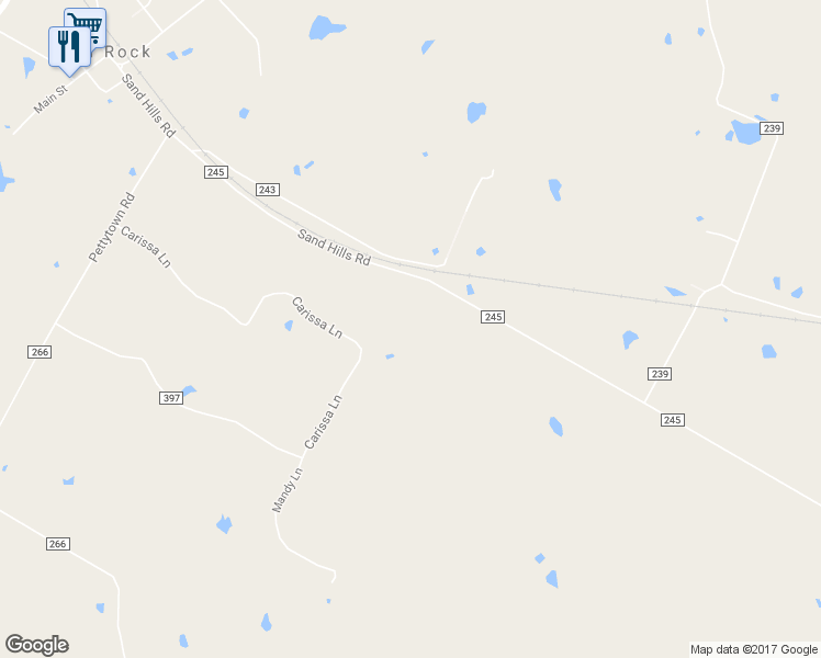 map of restaurants, bars, coffee shops, grocery stores, and more near 301 Sand Hills Road in Red Rock