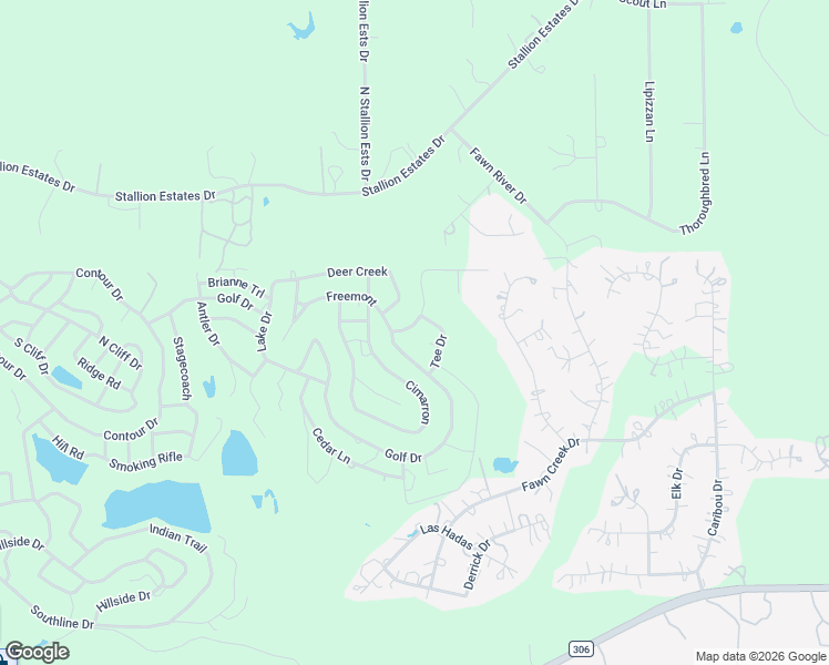map of restaurants, bars, coffee shops, grocery stores, and more near 2712 Golf Drive in Spring Branch