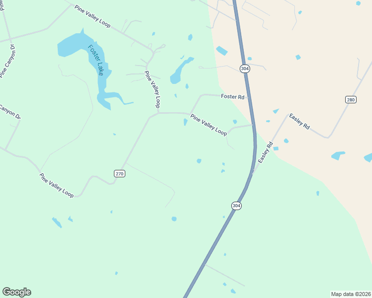 map of restaurants, bars, coffee shops, grocery stores, and more near 249 Pine Valley Loop in Smithville