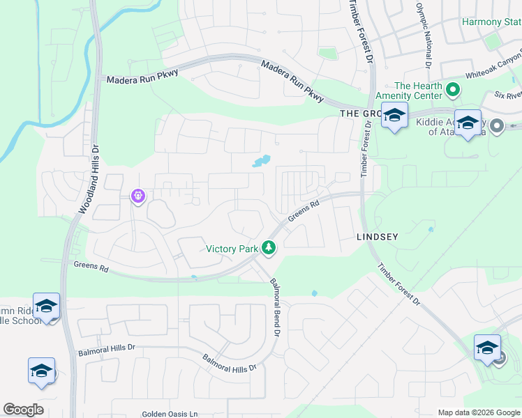 map of restaurants, bars, coffee shops, grocery stores, and more near 12531 Highgrove Springs Drive in Atascocita