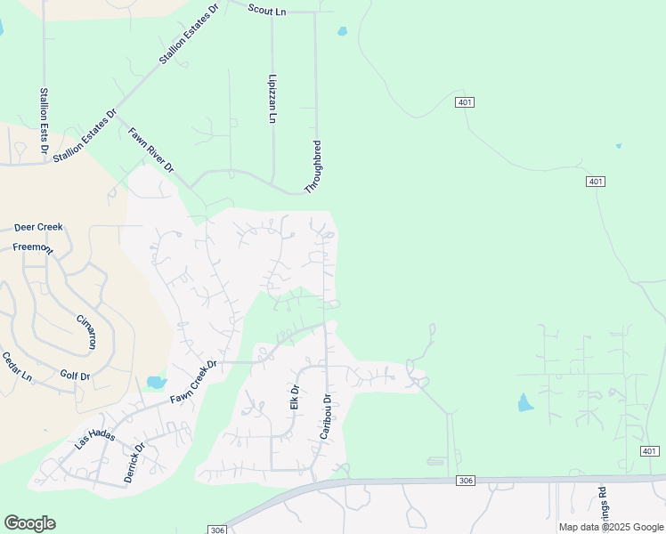 map of restaurants, bars, coffee shops, grocery stores, and more near 702 Caribou Drive in Spring Branch