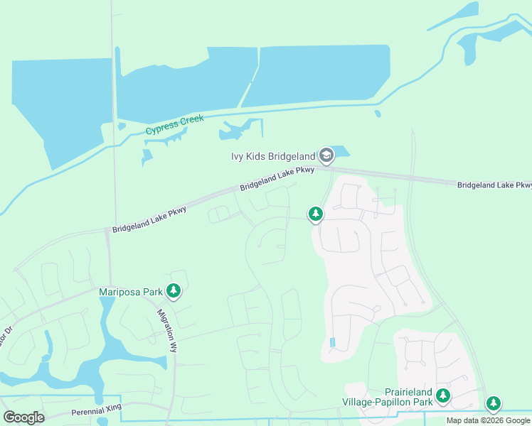 map of restaurants, bars, coffee shops, grocery stores, and more near 23720 House Hahl Road in Cypress