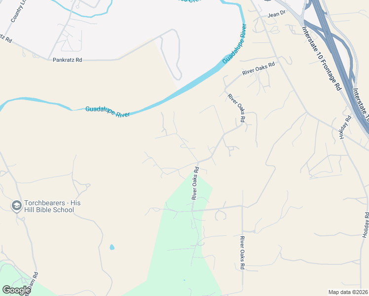 map of restaurants, bars, coffee shops, grocery stores, and more near 102 Oleander Rd in Comfort