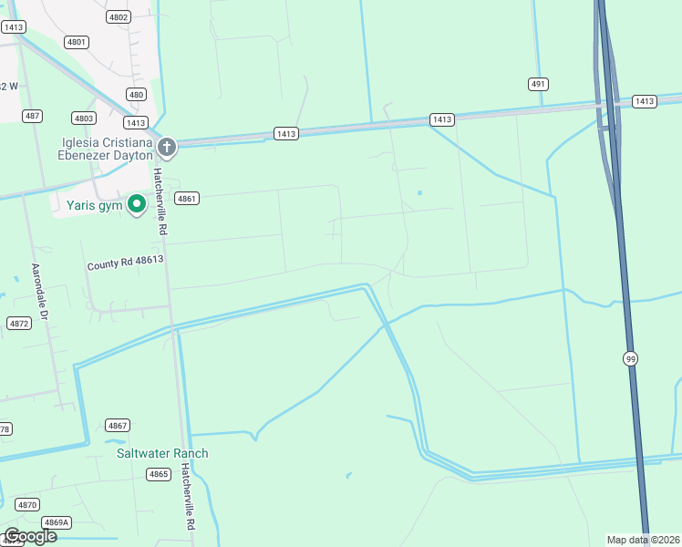 map of restaurants, bars, coffee shops, grocery stores, and more near 262 County Road 486 in Dayton