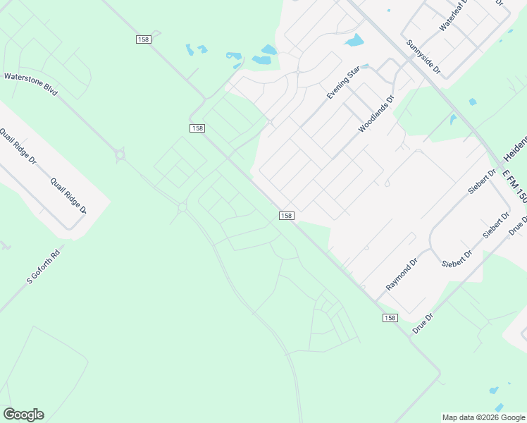 map of restaurants, bars, coffee shops, grocery stores, and more near 204 Sunshine Lane in Kyle