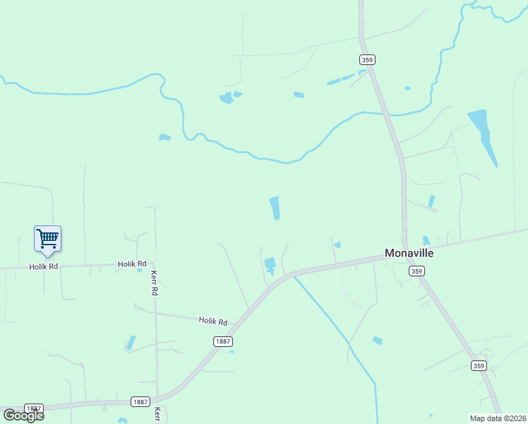 map of restaurants, bars, coffee shops, grocery stores, and more near 12944 Farm to Market 1887 in Hempstead