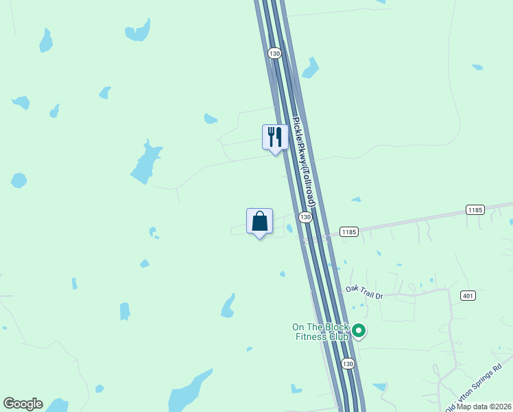 map of restaurants, bars, coffee shops, grocery stores, and more near 5075 U.S. 183 in Lockhart