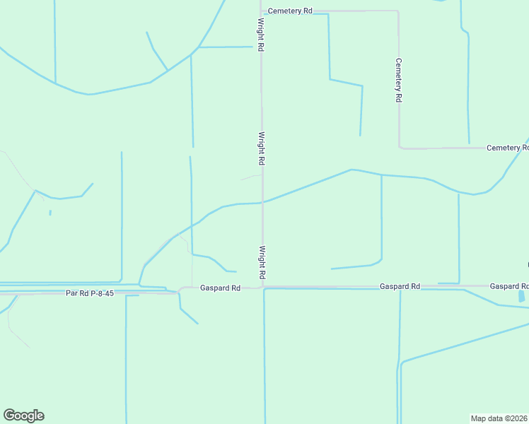 map of restaurants, bars, coffee shops, grocery stores, and more near 13729 Wright Road in Kaplan