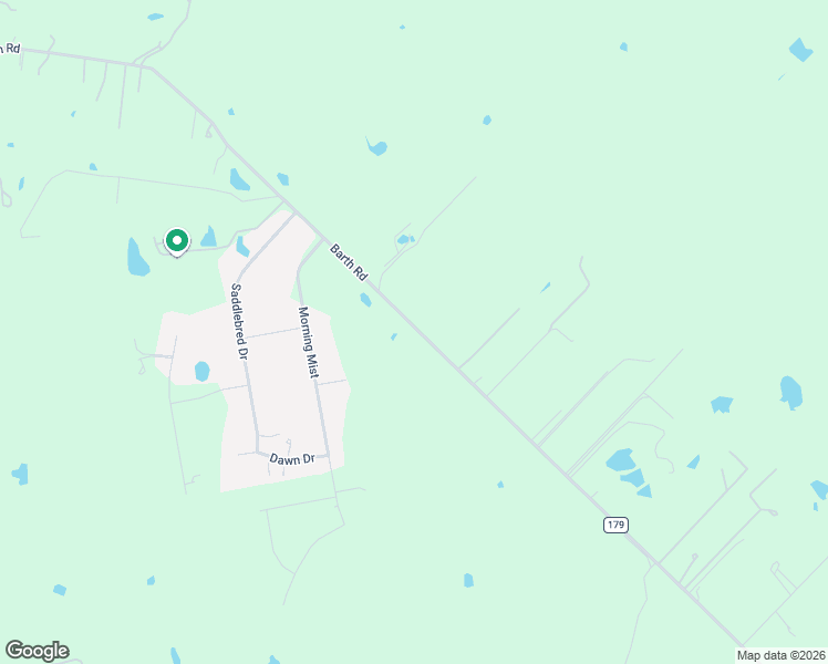 map of restaurants, bars, coffee shops, grocery stores, and more near Barth Road in Lockhart