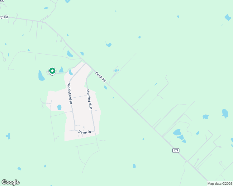 map of restaurants, bars, coffee shops, grocery stores, and more near Barth Road in Lockhart