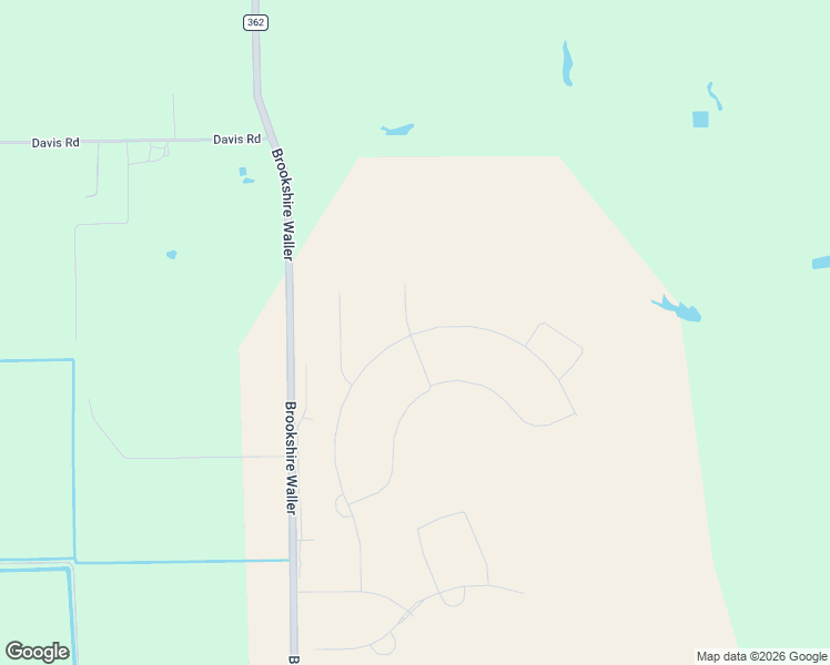 map of restaurants, bars, coffee shops, grocery stores, and more near Farm to Market 362 in Waller