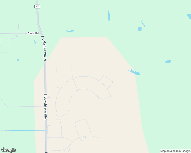 map of restaurants, bars, coffee shops, grocery stores, and more near Farm to Market 362 in Waller