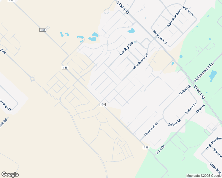map of restaurants, bars, coffee shops, grocery stores, and more near 1618 Woodlands Drive in Kyle