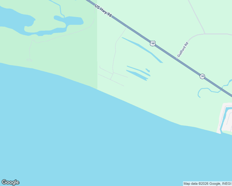 map of restaurants, bars, coffee shops, grocery stores, and more near US Highway 98 in Port St. Joe