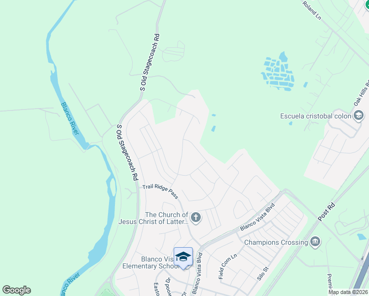 map of restaurants, bars, coffee shops, grocery stores, and more near 3121 Brand Iron Drive in San Marcos