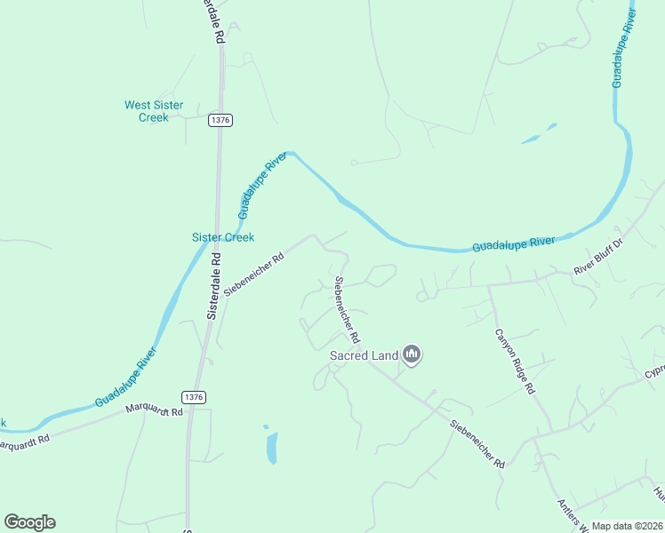 map of restaurants, bars, coffee shops, grocery stores, and more near 127 Siebeneicher Road in Boerne