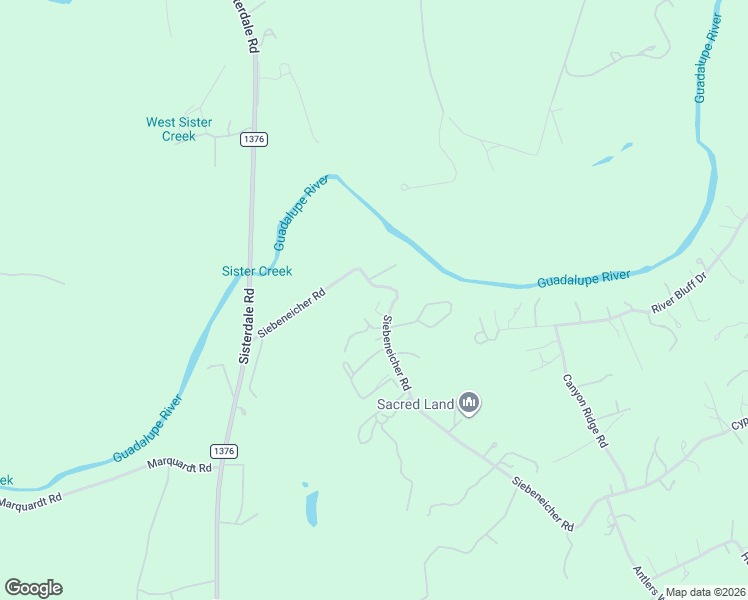 map of restaurants, bars, coffee shops, grocery stores, and more near 127 Siebeneicher Road in Boerne