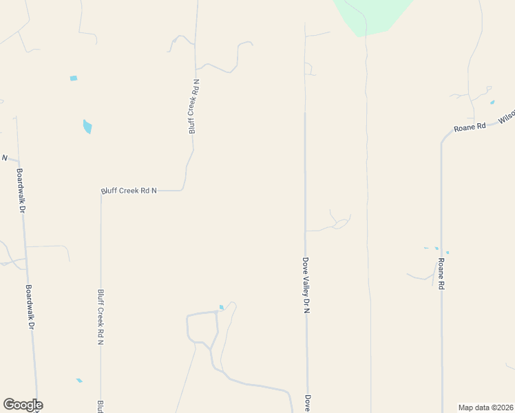 map of restaurants, bars, coffee shops, grocery stores, and more near 365 Bluff Creek Road in Center Point