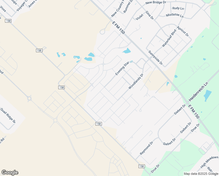 map of restaurants, bars, coffee shops, grocery stores, and more near 1502 Star Meadow in Kyle