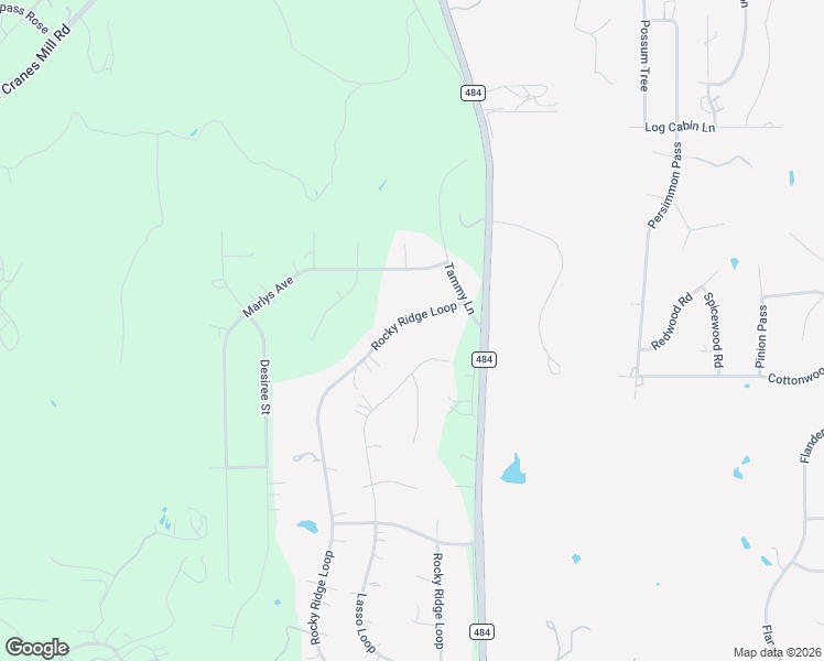 map of restaurants, bars, coffee shops, grocery stores, and more near 2900 Rocky Ridge Loop in Canyon Lake